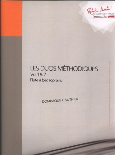 cubierta Duos Methodiques Editions Robert Martin