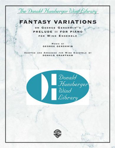 cubierta Fantasy Variations (on George Gershwin's Prelude II for Piano) Warner Alfred