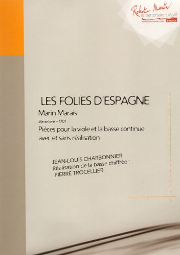 cubierta Folies d'Espagne Editions Robert Martin