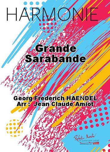 cubierta Grande Sarabande Martin Musique