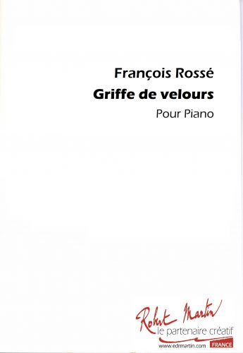 cubierta GRIFFE DE VELOURS Editions Robert Martin