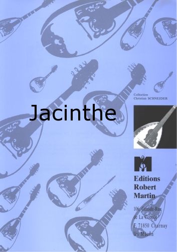 cubierta Jacinthe Editions Robert Martin