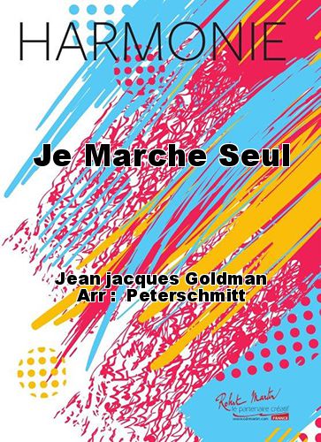 cubierta Je Marche Seul Martin Musique