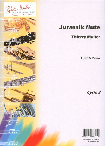 cubierta JURASSIK FLUTE Editions Robert Martin