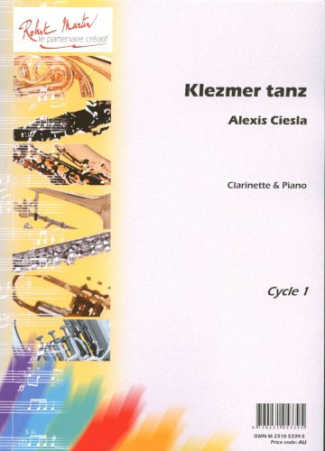 cubierta KLEZMER TANZ Editions Robert Martin