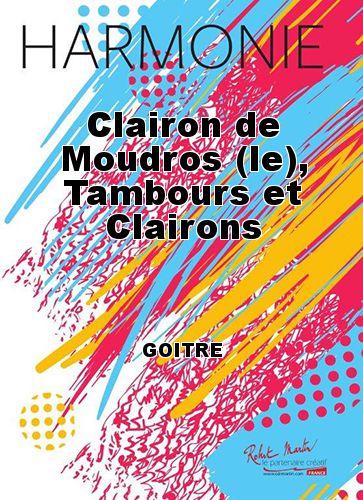 cubierta Clairon de Moudros (le), Tambours et Clairons Martin Musique
