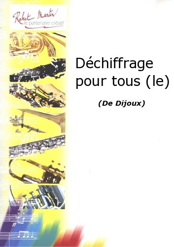 cubierta Dchiffrage Pour Tous (le) Editions Robert Martin