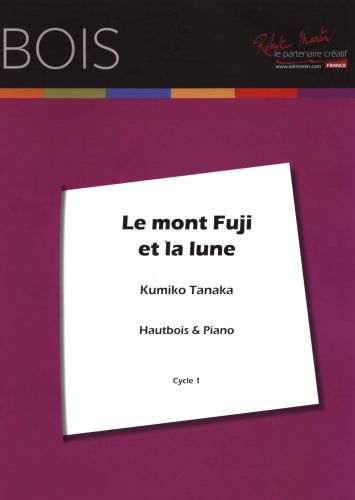 cubierta LE MONT FUJI ET LA LUNE Editions Robert Martin