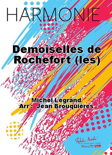 cubierta Demoiselles de Rochefort (les) Martin Musique