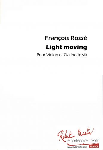 cubierta LIGHT MOVING Editions Robert Martin