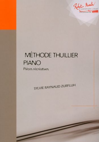 cubierta Methode de piano PIECES RECREATIVES Editions Robert Martin