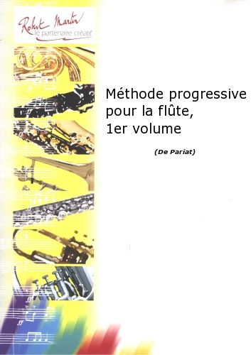 cubierta Mthode Progressive Pour la Flte, 1er Volume Editions Robert Martin