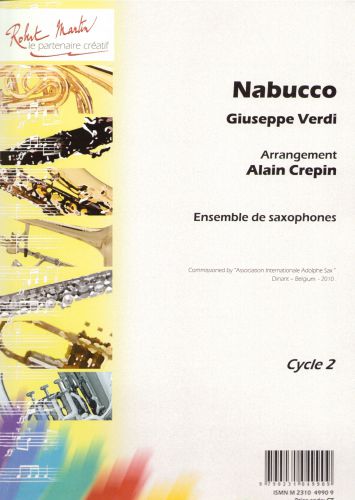 cubierta Nabucco Editions Robert Martin