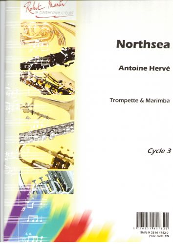 cubierta Northsea (Trompette et Marimba) Editions Robert Martin