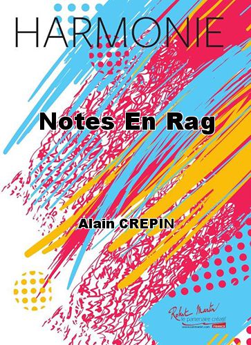 cubierta Notes En Rag Martin Musique