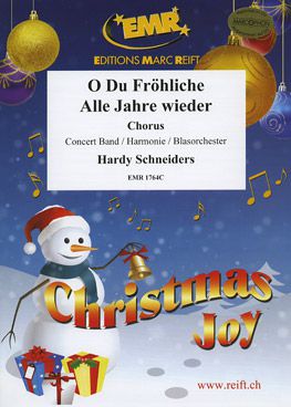cubierta O Du Frohliche / Alle Jahre wieder (+ Chorus SATB) Marc Reift