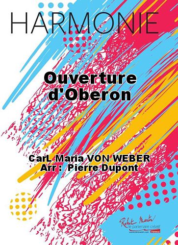 cubierta Ouverture d'Oberon Martin Musique