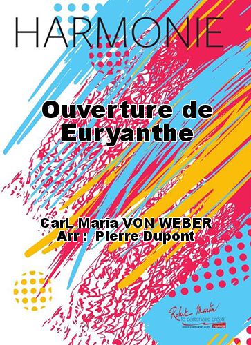 cubierta Ouverture de Euryanthe Martin Musique