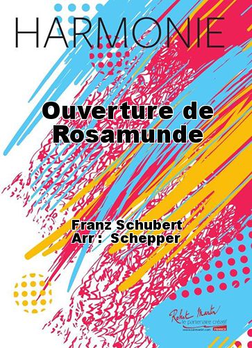 cubierta Ouverture de Rosamunde Martin Musique