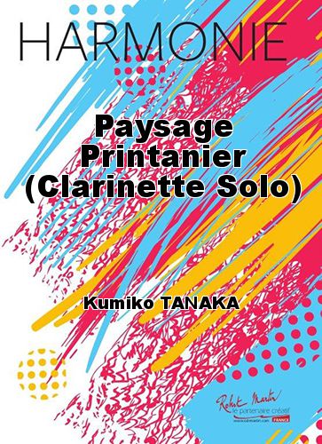 cubierta Paysage Printanier (Clarinette Solo) Martin Musique