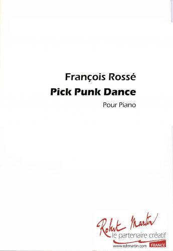 cubierta PICK PUNK DANCE Editions Robert Martin