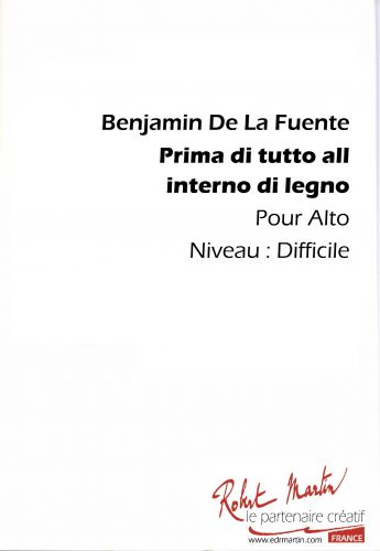 cubierta PRIMA DI TUTTO ALL INTERNO Editions Robert Martin