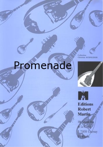 cubierta Promenade Editions Robert Martin