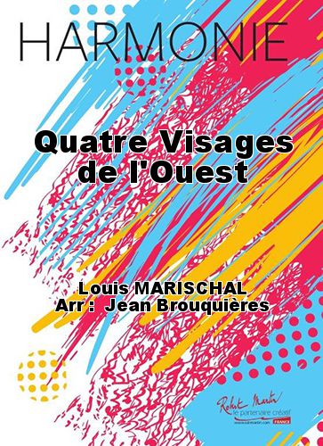 cubierta Quatre Visages de l'Ouest Martin Musique