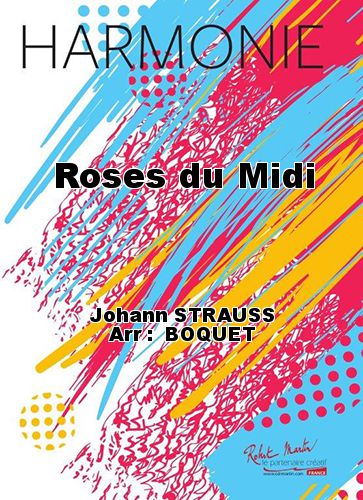 cubierta Roses du Midi Martin Musique