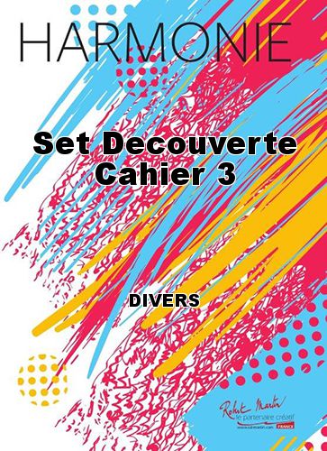 cubierta Set Decouverte Cahier 3 Martin Musique
