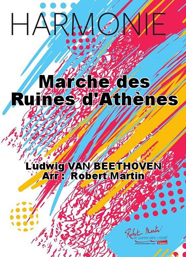 cubierta Sobre las ruinas de Atenas Martin Musique