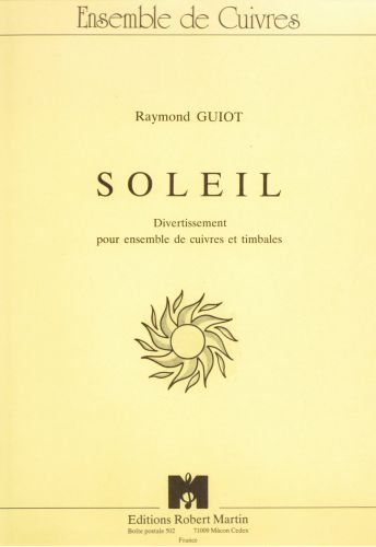 cubierta Soleil Editions Robert Martin