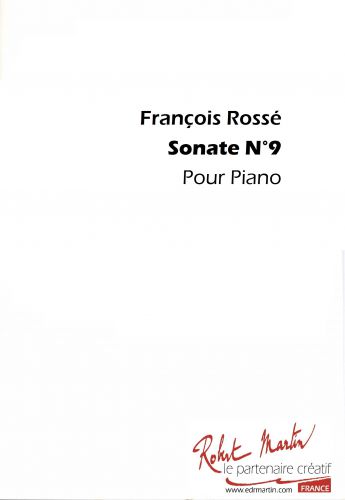 cubierta Sonate N9 Editions Robert Martin