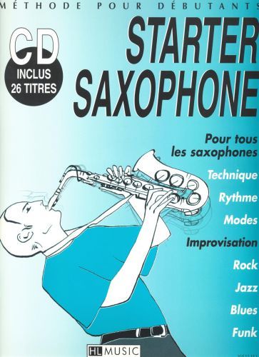 cubierta Starter saxophone Editions Henry Lemoine