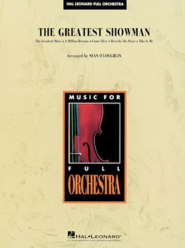 cubierta The Greatest Showman Hal Leonard