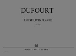 cubierta These livid flames Editions Henry Lemoine