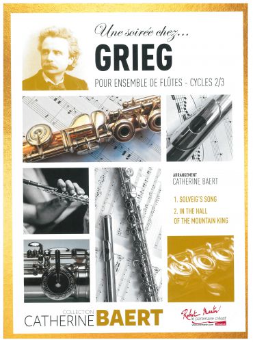cubierta UNE SOIREE CHEZ GRIEG Editions Robert Martin