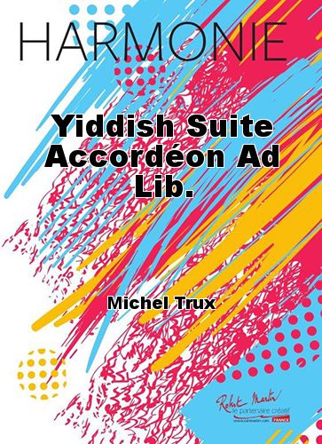 cubierta Yiddish Suite Accordon Ad Lib. Martin Musique