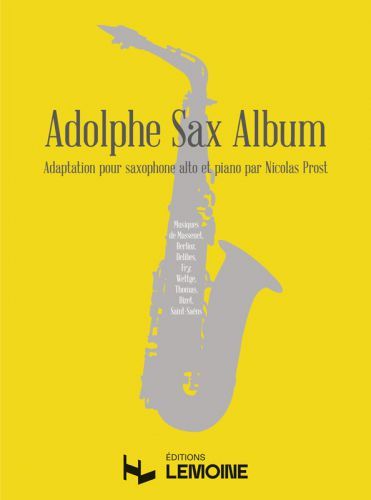 einband Adolphe Sax Album Editions Henry Lemoine