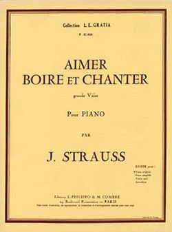 einband Aimer, boire et chanter Combre