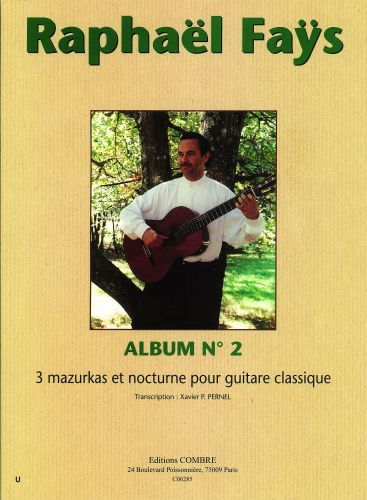 einband Album n2 (3 mazurkas et nocturne) Combre