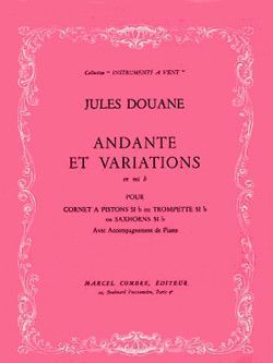 einband Andante et variations en Mib Combre