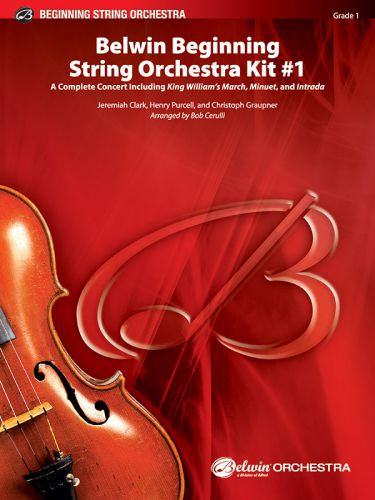 einband Belwin Beginning String Orchestra Kit #1 Warner Alfred
