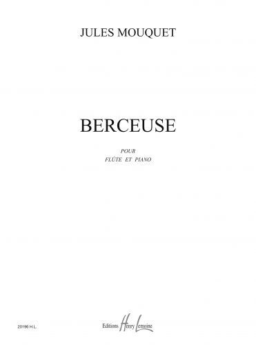 einband Berceuse Op.22 Editions Henry Lemoine