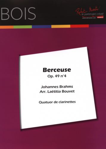 einband BERCEUSE OP.49 N 4 Editions Robert Martin