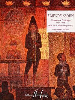 einband Chanson de printemps Op.62 n6 Editions Henry Lemoine