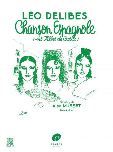 einband Chanson espagnole (Les Filles de Cadix) Combre