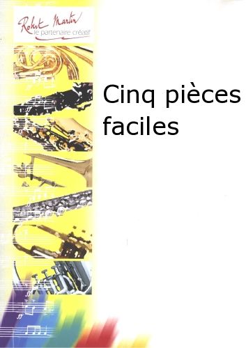 einband Cinq Pices Faciles Editions Robert Martin