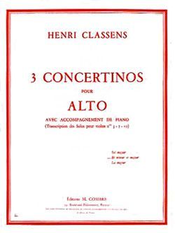 einband Concertino n2 en R min. et maj. Combre