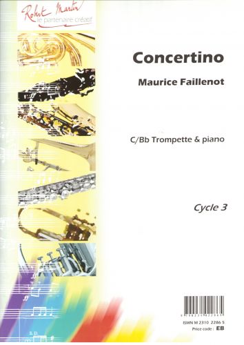 einband Concertino, Ut Editions Robert Martin